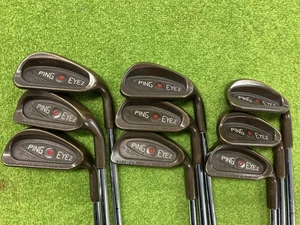 Ping Eye2 Beryllium Copper Red Dot Iron Sets #3-9,W,S (9Clubs) / Steel Shaft - Picture 1 of 5