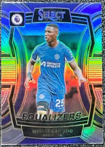 Moises Caicedo 2023-24 Panini Select Premier League #7 Equalizers Silver Prizm - Picture 1 of 2