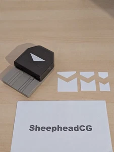 Stampin' Up! Punzone Topper Angolare - Tagli 3 Forme - Ottime Condizioni, Raro Regno Unito! - Foto 1 di 15