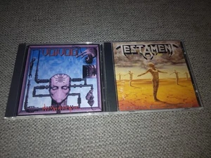 Testament - Practice What You Preach 1989 Voivod - Nothing face Japan Import - Picture 1 of 3