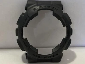 Casio Original Watch Parts Bezel Shell Model GA-100 -1. ALL Black - Picture 1 of 3