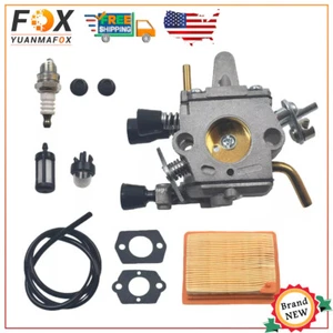 FS250 Carburetor Kit For Stihl FS250R FS300 FS350 FS120 FS120R FS200R - Picture 1 of 10