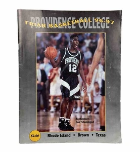 Providence Friars Basketball Vintage 1996-97 Program Magazine God Shammgod Cover - Picture 1 of 6