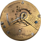 Antique 18s Elgin Multicolor 7 Jewel Mechanical Pocket Watch Movement 294 USA