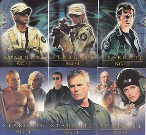 STARGATE SG-1 SEASON 4 FOUR 2002 RITTENHOUSE COMPLETE BASE CARD SET 72 TV - Picture 1 of 2