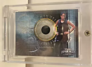 2001 Inkworks Lara Croft Tomb Raider Cambodia Pieceworks Material Card PW1 - Picture 1 of 4