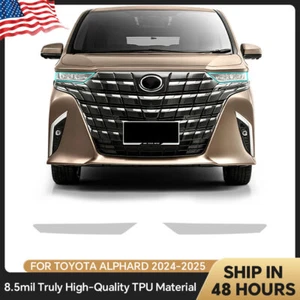 Headlights Precut Paint Protection Film Clear PPF TPU For Toyota Alphard 2024-UP - Picture 1 of 20
