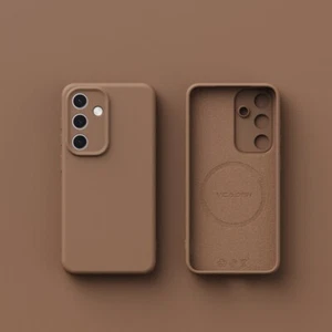 Case For Samsung S25 S24 Ultra S23 S22 Liquid Silicone MagSafe Matte Soft Cover - Picture 1 of 28