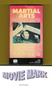 "MARTIAL ARTS - THE CHINESE MASTERS" 1981 (Pac Arts Video) dangerous stunts! vhs - Picture 1 of 2