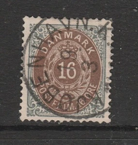 Denmark Scott # 30b & 31b gebraucht beide mit umgekehrten Rahmen - Bild 1 von 4