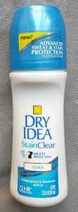 Dry Idea Anti-Perspirant Deodorant Roll-On stainclear 72Hr Multi Protection - Picture 1 of 2