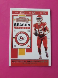 2019 Panini Contenders #39 Patrick Mahomes II Kansas City Chiefs Base - Bild 1 von 2