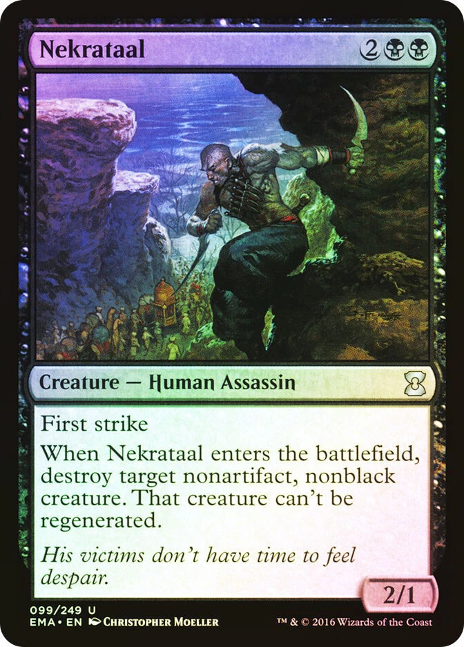 MTG FOIL Nekrataal  - Eternal Masters #99 - Image 1 of 1