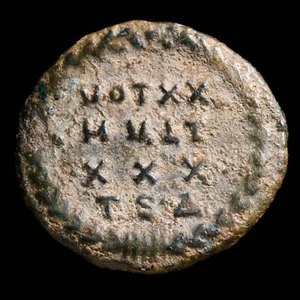 Constantine I - VOT XX MLT XXX, Thessalonic - 19 mm / 3.24 gr. - Picture 1 of 3