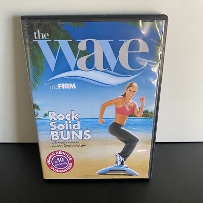 The WAVE (by The FIRM)-Rock Solid Buns DVD 2008 W/ Alison Davis-McLain-Free Ship Foto 1 de 4