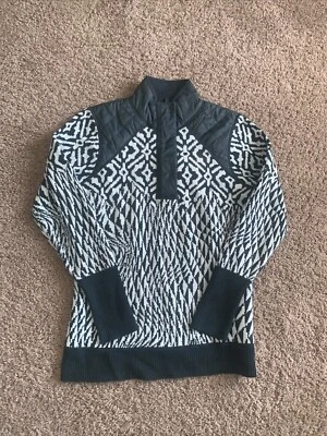 Suéter Pullover Smartwool Mujer Esquí Ninja Verde Mediano SW019271 Foto 1 de 4