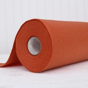 Premium Felt Roll - By The Yard - 36" Wide - Rust - Soft Wool-Like 1.2mm - Picture 1 of 11