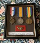 WW1 Medal Group 4010 Private W Fairhurst KOYLI