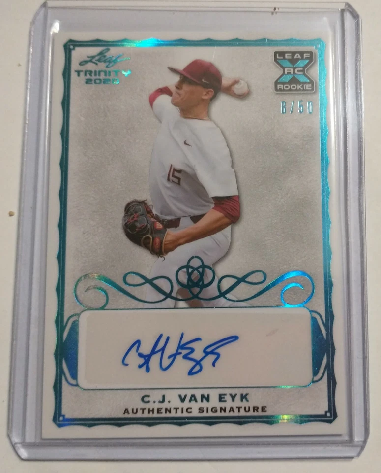 2020 Leaf Trinity C.J. Van Eyk Auto 8/50 - Image 1 of 1