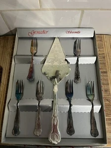 Grenadier versilbert Kuchenscheiben Set - Bild 1 von 4