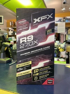 XFX AMD Radeon R9 270X (R9-270X-CDFR) 2GB GDDR5 PCI Express 3.0 x16 TrustedSelle - Image 1 of 4