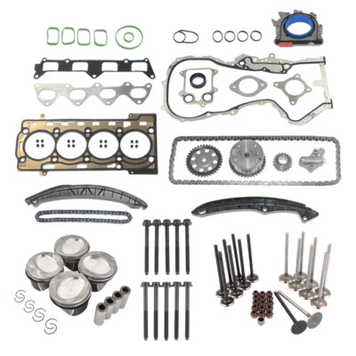 Ensemble piston & chaîne de distribution pour Audi Seat Skoda VW 1.4 CAV CAX CTH - Bild 1 von 4