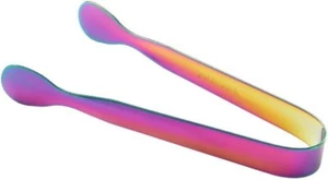 Stainless Steel Mini Ice Tongs Sugar Cubes Tongs Serving Tongs with Smooth Ed... - Picture 1 of 7