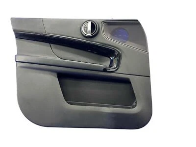 Mini Cooper Countryman 2017-2023 panel de moldura de puerta delantera izquierda cuero negro OEM Foto 1 de 4