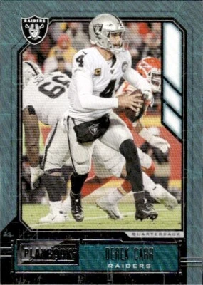 2020 Panini Playbook #6 Derek Carr Las Vegas Raiders - Image 1 of 2