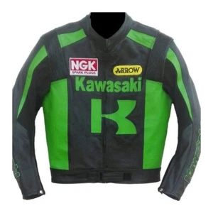 Custom Motorcycle Genuine Leather Jacket Street Racing Unisex Motorbike Jacket - Picture 1 of 3