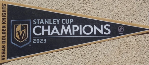 2023 Stanley Cup Champions Las Vegas Golden Knights Classic 30" Pennant Cover