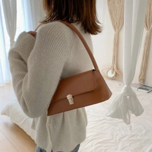 High Capacity Crossbody Bag PU Material Underarm Bag Women Handbag for Women - Picture 1 of 16