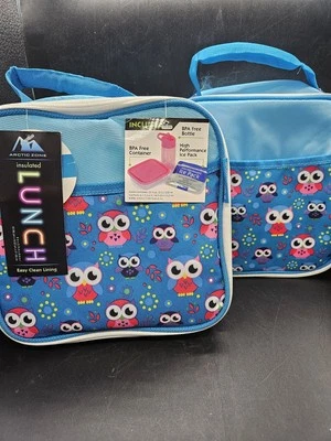 Lonchera aislada Arctic Zone con patrón de búho niños/niñas nueva con etiquetas Foto 1 de 4