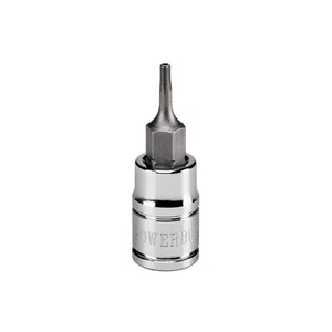 Enchufe de broca Torx Powerbuilt de 1/4 de pulgada T-7 a prueba de manipulaciones - 64855 - Imagen 1 de 5