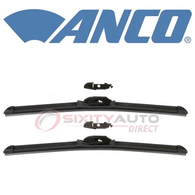 2 pc ANCO Front Wiper Blade for 2003-2005 Ford E-150 Club Wagon - Windshield yr - Imagem 1 de 4