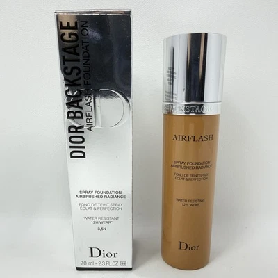 Base en spray Dior Backstage AirFlash 3,5N 70 ml/2,3 fl oz descontinuada nueva en caja Foto 1 de 4