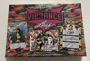Hoja Vibrance 2023 Multideporte Metal Sellado de Fábrica Hobby Box Grandes Deportes - Imagen 1 de 2