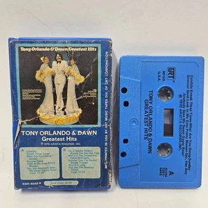 Tony Orlando & Dawn Greatest Hits 8-Track Tape 1975 VG+ Used Vintage Music - Picture 1 of 3