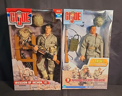(2) Figuras de acción G.IJoe 81575 Talking Navajo Code Talker e Invasion Of Inchon  Foto 1 de 4