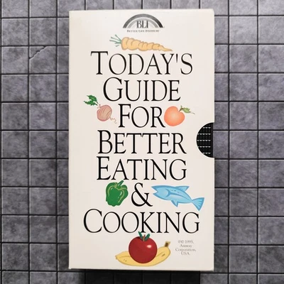 Today's Guide For Better Eating & Cooking - Set of 2 - (VHS, 1995) - EXCELLENT - Image 1 of 4