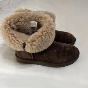 UGG Damen Braun Wildleder Stiefel Gr. US 8 - Bild 1 von 13