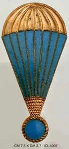 ESERCITO ITALIANO PARACADUTISTI DISTINTIVO DI SPECIALITÀ ANNI 1950 CIRCA - Picture 1 of 6