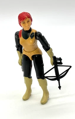 1982 Scarlett v1 Straight Arm Figure Vintage G.I. GI Joe 3.75 ARAH 100% - Image 1 of 4