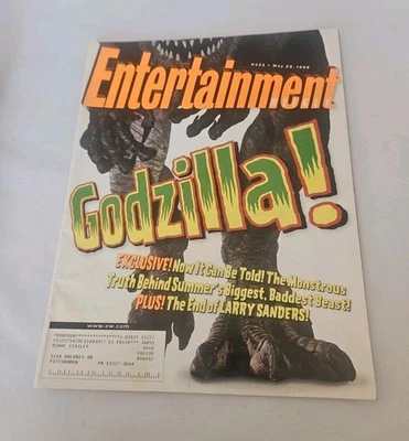 1998 May 22, Entertainment Weekly Magazine, Exclusive "Godzilla" (MH67) - Image 1 of 4