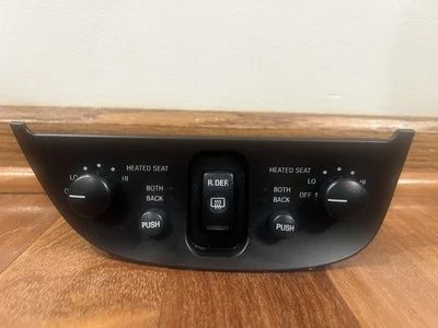 1997-1998 Lincoln Mark VIII OEM Climate Control Unit Rear Defrost Heated Seats - Image 1 of 4