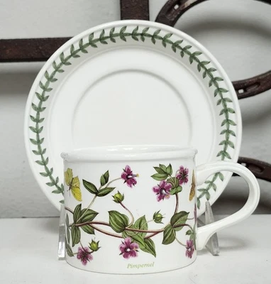 Portmeirion ботанический сад Pimpernel может чайная чашка и блюдце никогда не б/у совершенно новый - Изображение 1 из 3