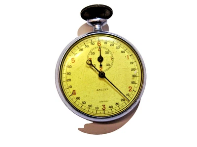 Antiguo cronómetro mecánico Gallet calibre 3364 funciona hecho en Suiza Foto 1 de 4