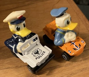 1979 Disney Matchbox, Donald Duck Police And Dune Buggy 2 For 1 - Picture 1 of 5