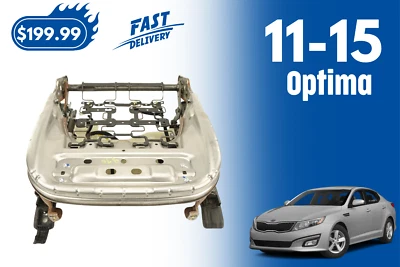 Kia Optima 2011-2015 conductor delantero izquierdo asiento eléctrico base de pista con arnés Foto 1 de 4