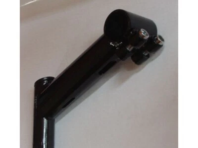 HUMPERT CrMo Vorbau, 1" Standard, ca. 115mm, 25°, integrierte Zugführung, Retro, NOS